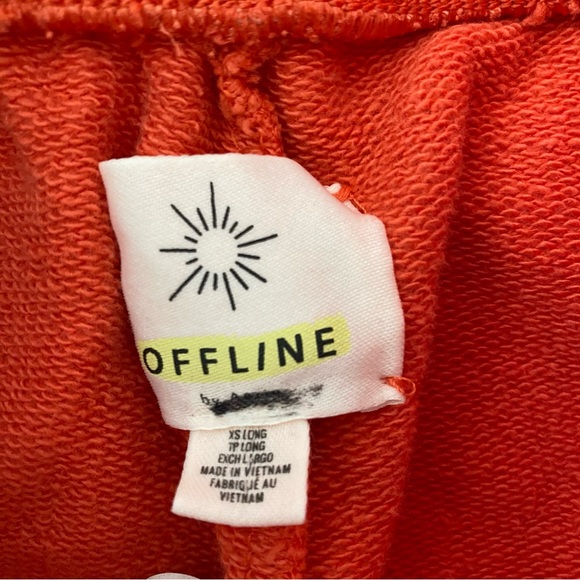 Offline by Aerie NWOT Cotton Joggers Women’s Size XS Long - Picture 7 of 8